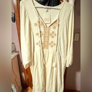 Knox rose cream dress